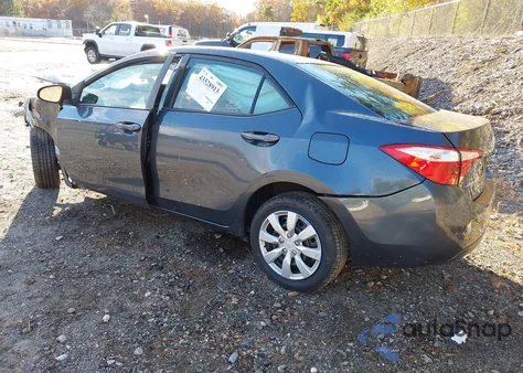 2015 Toyota Corolla Le z USA, uszkodzony, nr VIN 2T1BURHE1FC291804